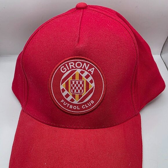 Other - Girona Futbol Club Hat | Red Baseball Cap | Spanish Soccer Team Gear